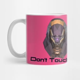 Low Poly "Don't Touch ME" Tali Mug